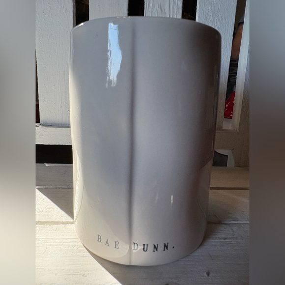 Rae Dunn Festive Snowman Ceramic Candle - Picture 2 of 3